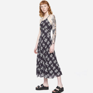 Plaid Swing Dress