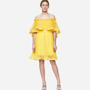 Dominique Pleated Dress