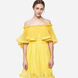 Dominique Pleated Dress
