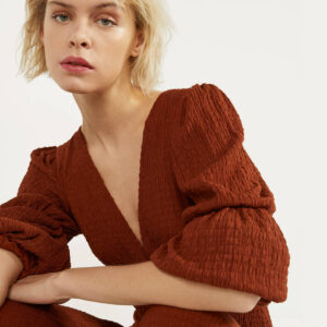 Textured Jumpsuit