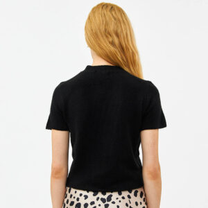 Kit Fuzzy Tee in Black