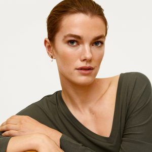 V-neck Flowy T-Shirt